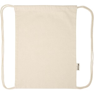 Stahovací batoh z recyklovaného materiálu, béžová
