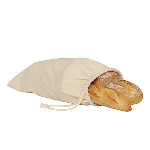 Stahovací bavlněný batoh, béžová