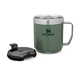 Stanley Everyday 350 ml hrnek z nerezové oceli pro táborníky, vojenská zelená tmavá (hunter)