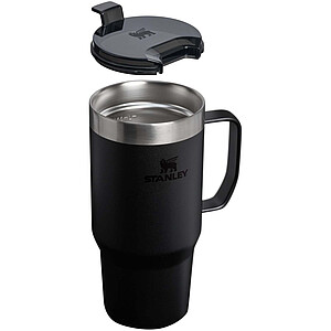 Stanley Everyday Suburban 710 ml izolovaný hrnek z recyklované nerezové oceli, černá