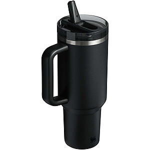 Stanley Quencher® ProTour 1180 ml recyklovaný nerezový izolovaný tumbler s brčkem, černá