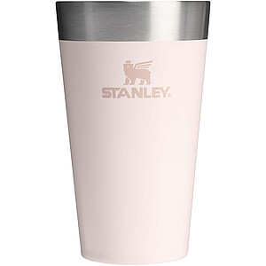 Stanley Stacking izolovaný nerezový tumbler o objemu 470 ml, světle růžová