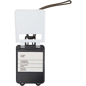 Štítek na zavazadlo, bílá