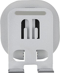 Stojan na telefon z hliníkové slitiny, stříbrná