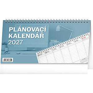 Stolní kalendář Plánovací 2027, 25 x 12,5 cm - reklamní kalendáře