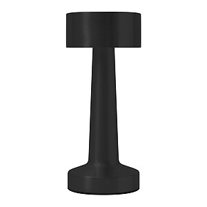 Stolní lampa z nerezové oceli, černá