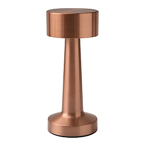 Stolní lampa z nerezové oceli, měděná
