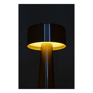 Stolní lampa, zlatá