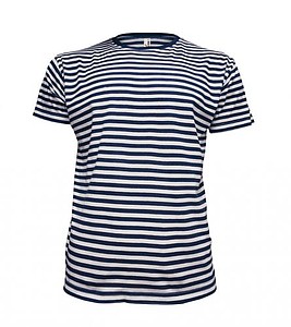 STRIPY Men Pánské námořnické tričko, barva bílá/navy XL