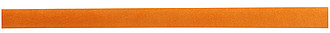 Stuha z netkané textilie na klobouk, oranžová - reklamní klobouky
