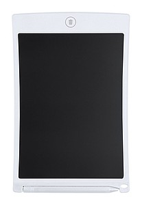 Tablet na psaní s LCD displejem, bílá - reklamní předměty