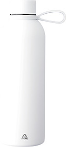 TADEOLA Dvoustěnná vakuová termoska z recyklované nerezové oceli, 500 ml, bílá