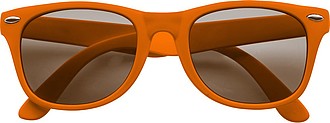TADOUL Plastové sluneční brýle, oranžová