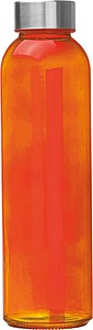 TANGARA Skleněná láhev na pití, 500ml, oranžová