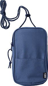 Taška přes rameno z RPET, modrá - reklamní předměty