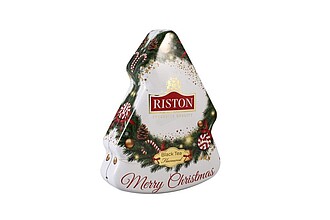 TERI - RISTON Merry Christmas White plech 85 g - reklamní předměty