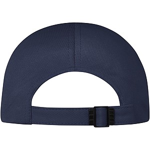 TERMINI Šestipanelová čepice s cool fit úpravou, námořní modrá