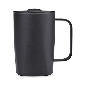 Termo hrnek 450 ml, černá - reklamní předměty