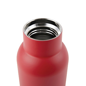 Termo láhev na pití z recyklované oceli, 580ml, červená