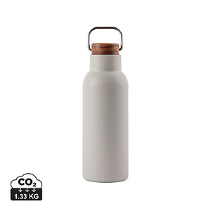 Termo láhev na pití z recyklované oceli, 580ml, šedá