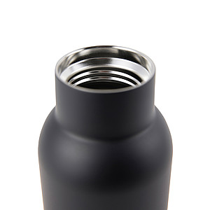 Termo láhev na pití z recyklované oceli, 800ml, černá