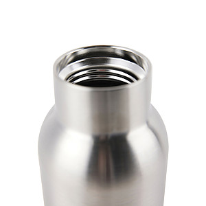 Termo láhev na pití z recyklované oceli, 800ml, stříbrná