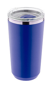 Termohrnek 500ml, nerez, plast, modrý