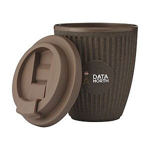 Termohrnek na kávu On The Go 250 ml, hnědá