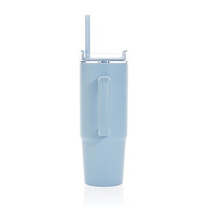 Termohrnek s madlem 750 ml z RCS recyklovaného plastu, světle modrá