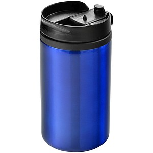 Termohrnek se šroubovacím víčkem, objem 250 ml, královská modrá - reklamní předměty
