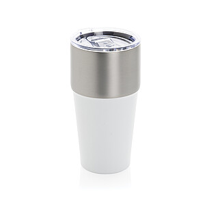 Termohrnek z RCS recyklované nerezové oceli 500 ml, bílá