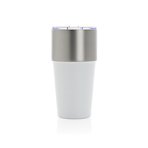 Termohrnek z RCS recyklované nerezové oceli 500 ml, bílá