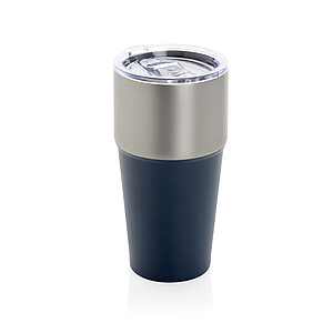 Termohrnek z RCS recyklované nerezové oceli 500 ml, námořní modrá