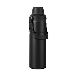 Termolahev 600 ml z recyklované oceli, černá
