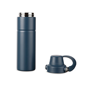 Termolahev 600 ml z recyklované oceli, námořní modrá