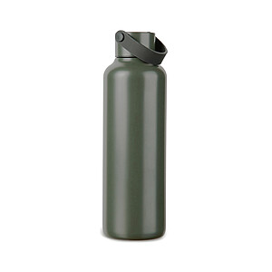 Termolahev 600 ml z recyklované oceli, vojenská zelená