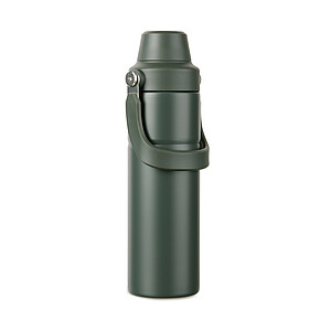 Termolahev 600 ml z recyklované oceli, vojenská zelená