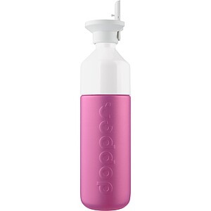 Termoláhev DOPPER, 580 ml s víčkem a brčkem, tmavě růžová