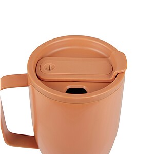 Termolahev z RCS recyklované nerezové oceli 800ml, oranžová