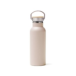 Termoska 500ml, s poutkem, béžová