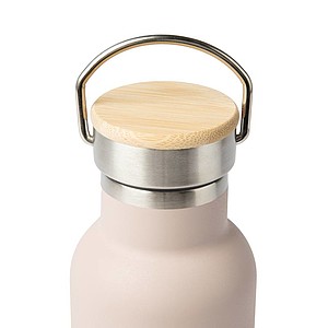 Termoska 500ml, s poutkem, béžová