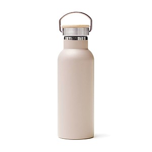 Termoska 500ml, s poutkem, béžová
