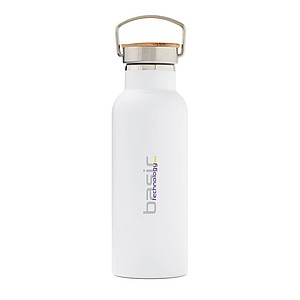 Termoska 500ml, s poutkem, bílá