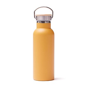 Termoska 500ml, s poutkem, žlutá