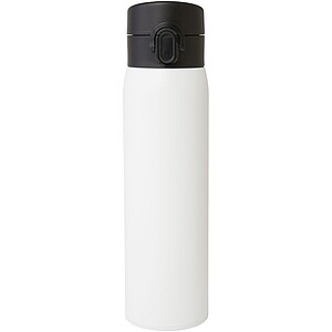 Termoska z recyklované nerezové oceli, 450ml, bílá