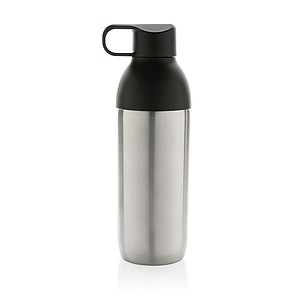 Termoska z recyklované oceli, objem 540 ml, stříbrná