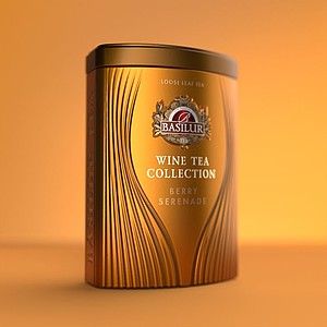 TEWINE - BASILUR Wine Tea Berry Serenade plech 75g - reklamní předměty