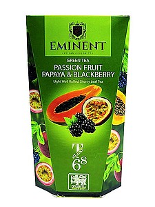 TIMEN - EMINENT Green Tea Passion Fruit Papaya & Blackberry papír 100g