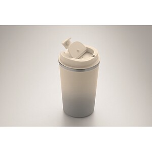 TIMUR Dvoustěnný termohrnek, 350 ml, šedá