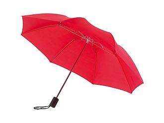 TIZIAN Kapesní skládací deštník, červená